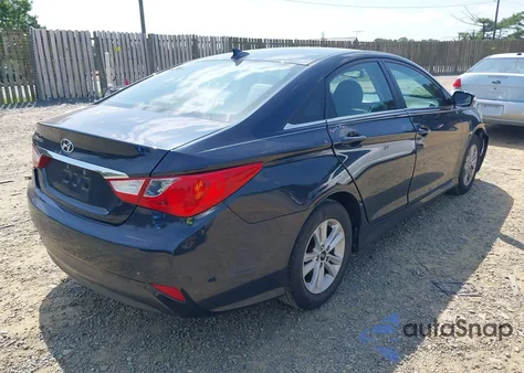 2014 Hyundai Sonata Gls z USA, uszkodzony, nr VIN 5NPEB4AC4EH944538